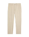 Regular Fit Linen Blend Stretch Chinos