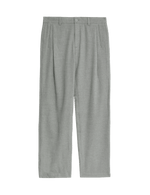 Tapered Fit Twin Pleat Trousers