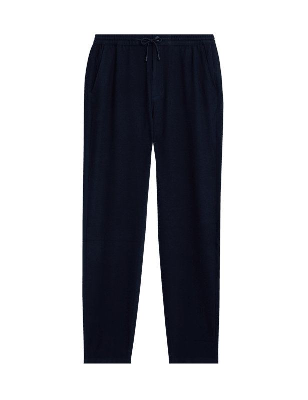 Straight Fit Pure Cotton Trousers