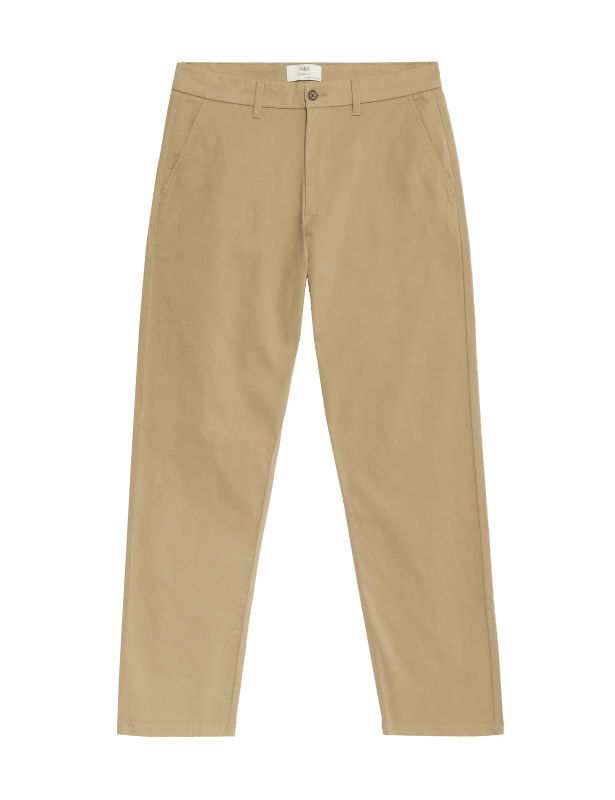 Loose Fit Stretch Chinos