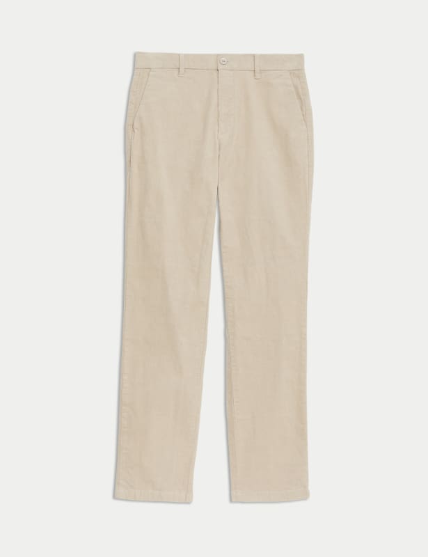 Regular Fit Corduroy Chinos