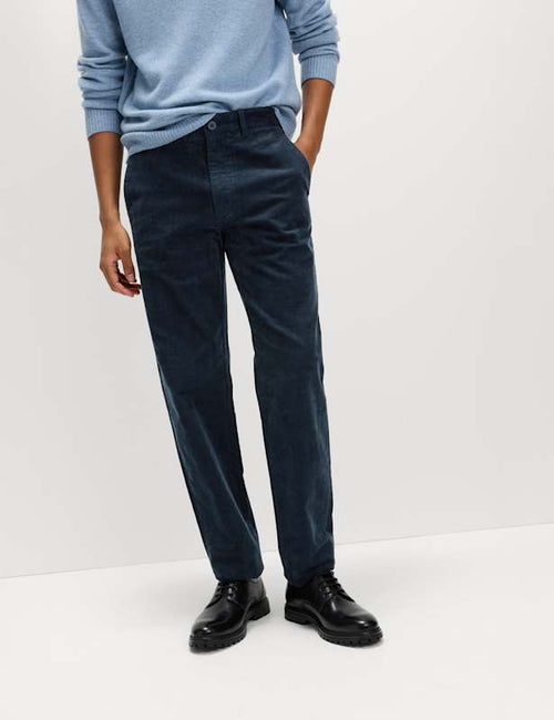 Regular Fit Corduroy Stretch Chinos