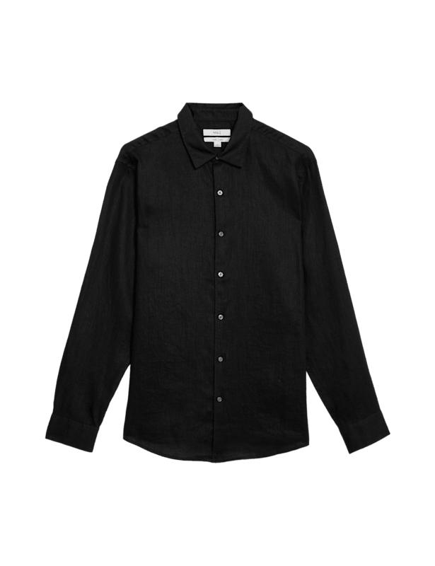 Slim Fit Pure Linen Shirt