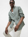Regular Fit Pure Linen Striped Shirt