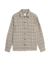 Pure Cotton Textured Check Overshirt