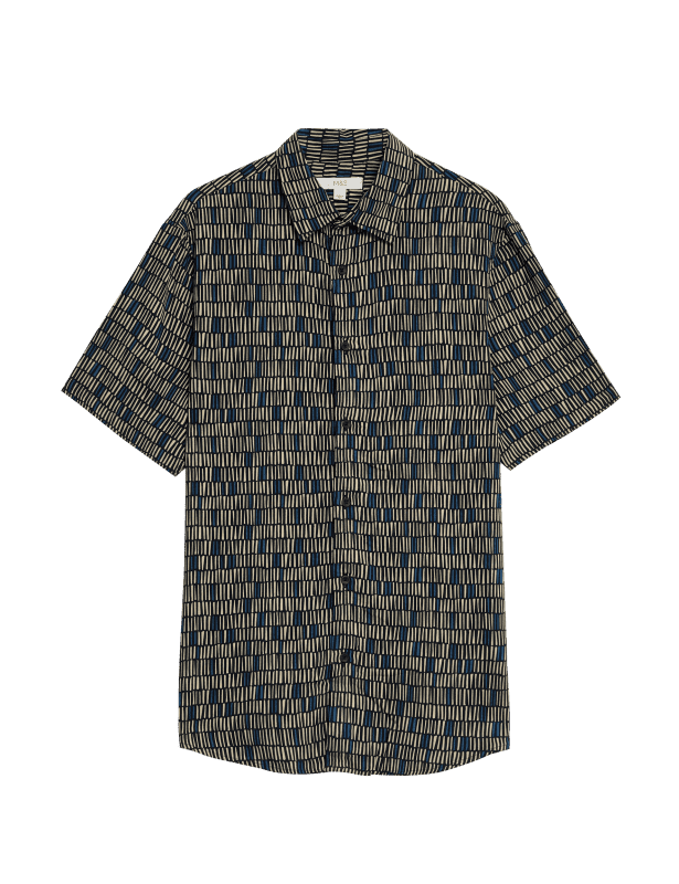 Geometric Print Shirt