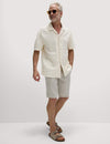 Pure Cotton Crocheted Shirt