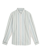 Easy Iron Pure Cotton Striped Oxford Shirt