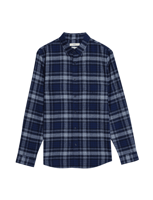 Pure Cotton Flannel Shirt