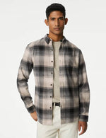 Pure Cotton Flannel Shirt