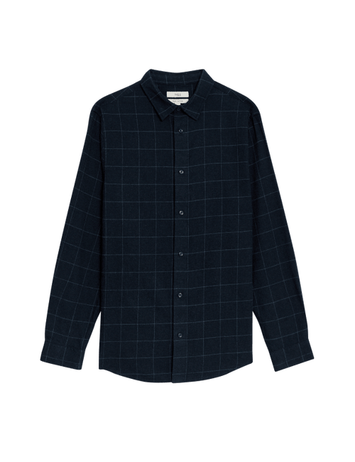 Pure Cotton Flannel Shirt