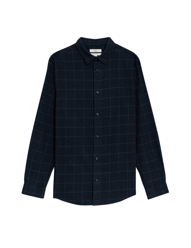 Pure Cotton Flannel Shirt