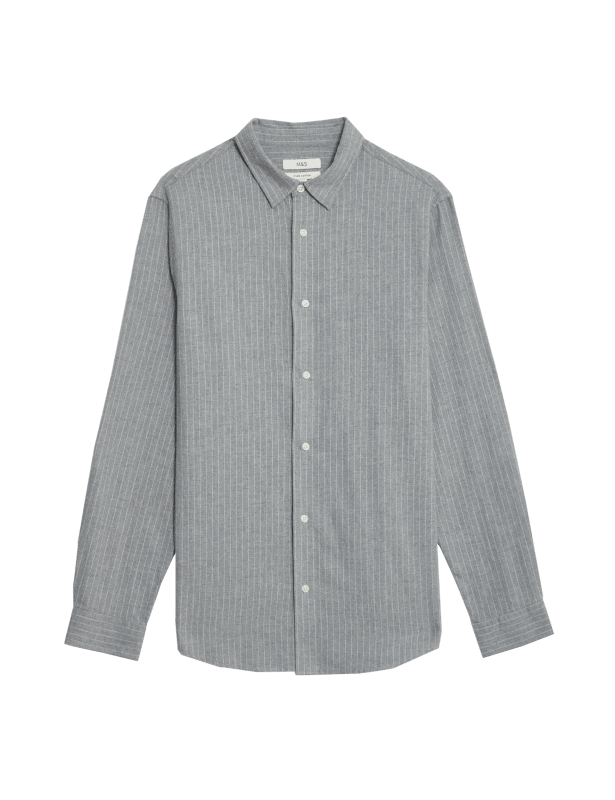 Pure Cotton Flannel Shirt