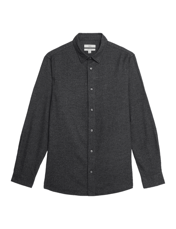 Pure Cotton Flannel Shirt