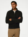 Pure Cotton Zip Up Sweatshirt