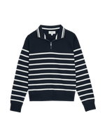 Pure Cotton Striped Sweatshirt