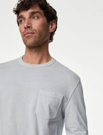 Pure Cotton Long Sleeve T-Shirt