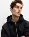 Cotton Rich Zip Through Hoodie