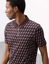 Pure Supima® Cotton Geometric Polo