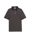 Pure Supima® Cotton Geometric Polo
