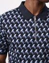 Pure Supima® Cotton Geometric Polo