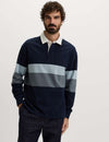 Pure Cotton Striped Rugby Shirt