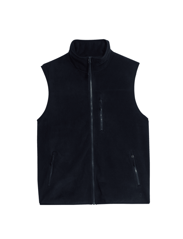 Funnel Neck Fleece Gilet