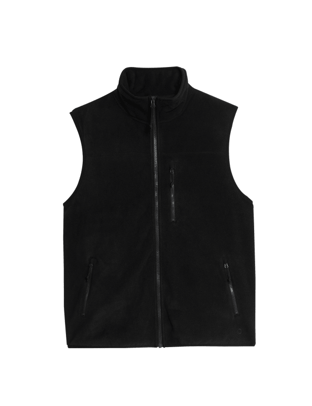 Funnel Neck Fleece Gilet