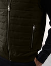 Cotton Rich Zip Up Quilted Gilet with Stormwear™