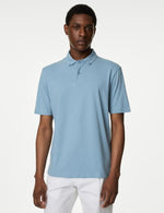 Pure Cotton Jersey Polo Shirt