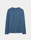 Pure Cotton Crew Neck T-Shirt