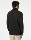 Pure Cotton Long Sleeve Polo Shirt