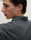 Cotton Blend Garment Dyed Polo Shirt