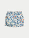 Quick Dry Tropical Graphic Swim Shorts