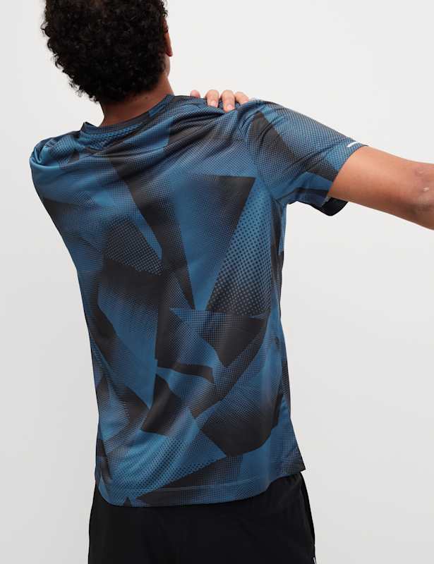 Abstract Print Training T-Shirt