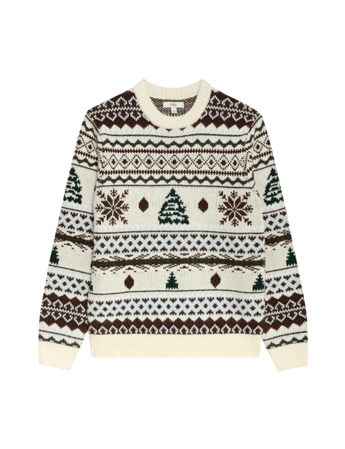 Fair Isle Crew Neck Christmas Jumper