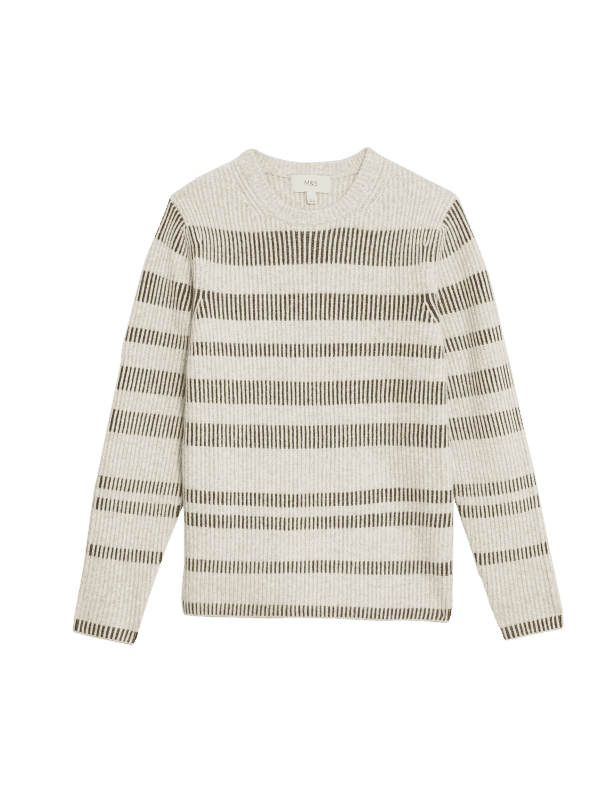 Striped Crew Neck Jumper