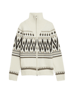 Fair Isle Funnel Neck Jumper