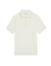 Cotton Rich Half Zip Knitted Polo Shirt