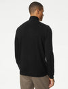 Cashmilon™ High Neck Half Zip Jumper