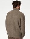 Supersoft Knitted Jacket with Wool