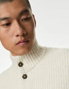 Supersoft Knitted Jacket with Wool