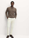 Supersoft Ribbed Crew Neck Jumper with Wool