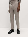 Warm Handle Twill Side Adjuster Trousers