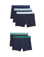 5pk Cotton with Stretch Trunks (5-16 Yrs)