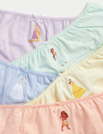 5pk Cotton Rich Disney Princess™ Knickers (2-10 Yrs)