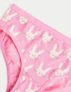 7pk Cotton Rich Animal Knickers (2-12 Yrs)