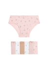 7pk Cotton with Stretch Floral Knickers (2-12 Yrs)