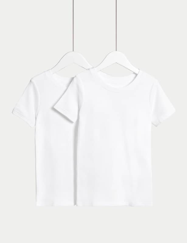 2pk Thermal Cotton Blend Tops (2-14 Yrs)