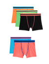 5pk Cotton Rich Bright Trunks (5-16 Yrs)